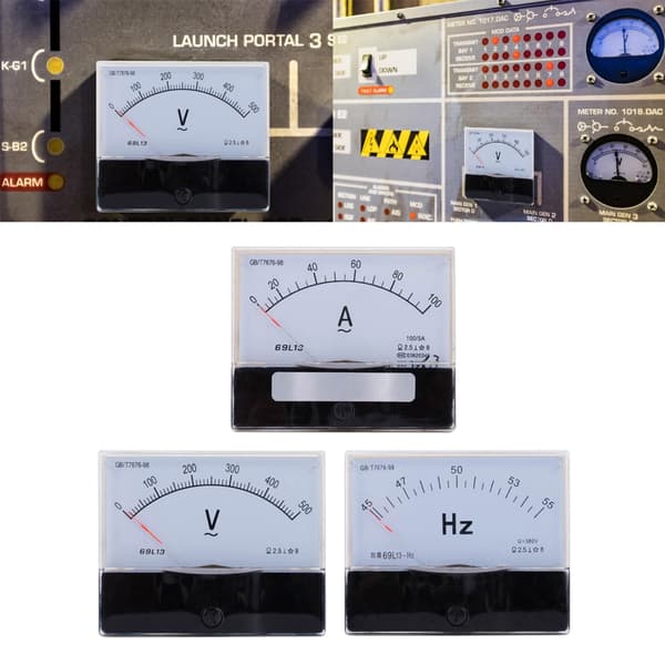 Generator Elektrisk Parameterovervågningsenhed med Intuitiv Digital Udledning Multicolor Ammeter 100 5A