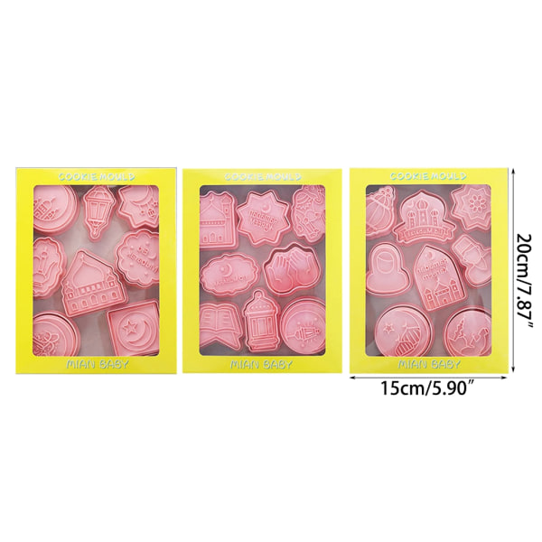 Moon Castles Holiday form Fondant tårta Matklassad mould Bakverktyg Form Form