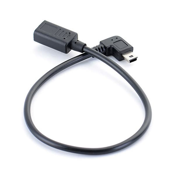 Mini USB-kabel till USB snabb dataladdningskabel för MP3 MP4-spelare bil