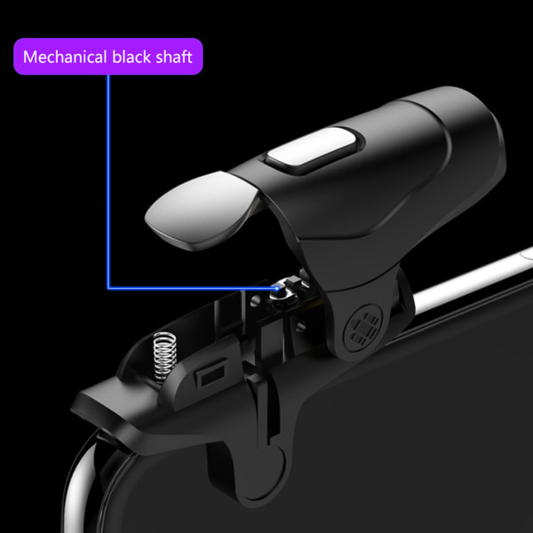 Spelkontroll Mobiltelefon Back Clip Gamepad Trigger Button Joystick för mobiltelefon PUBG Game Universal Tillbehör