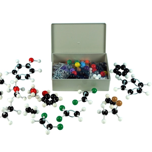 440 st Molecular Model Kit Organisk kemi Molecular Model Atoms Molecular Models Färgkodade Atomer Model for Student