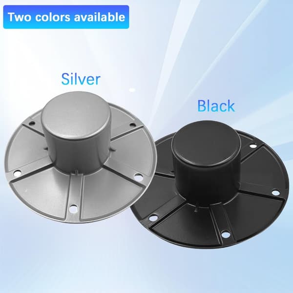 Bordsbensskruvar Aluminium Monteringsfäste Säkert Stöd Silver