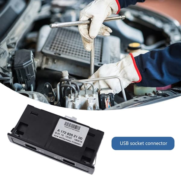 USB-kontakt for dashbord til CLS A-KLASSE GLA CLA Biltilbehør