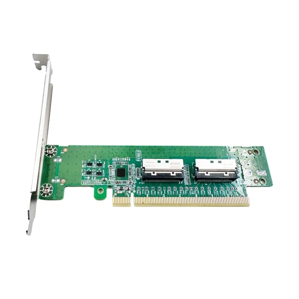 PCIExpress X16 -sovitinkortti tukee 8i-liittimiä, nopea