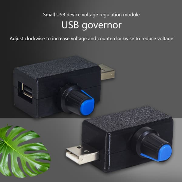 USB Ventilator Hastighedsjustering 5W Drift til Personlige Køleenheder