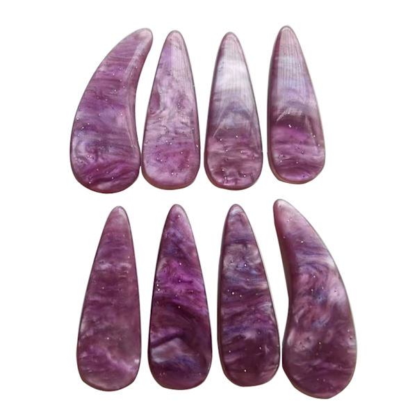 8 st/pack Guzheng Picks Guzheng Finger Cover Gitarr Thumb Picks Guzheng Finger Nail Protectors Guzheng Nail Covers Picks Broken jade