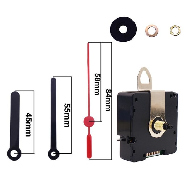 UK MSF for Time Atomic Radio Controlled Silent Quartz Clock Movement Mechanism D