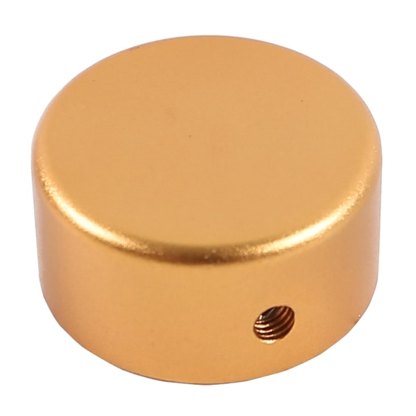 Gitarreffektpedal Gitarrfot Cap Cover Aluminiumlegering Fotkontakt Toppers Knoppar Verktygsdelar Kit Golden