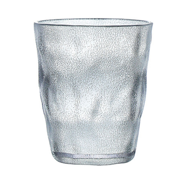 Krosssäkert vinglas 220 ml okrossbara vattenglas Dryckesglas i akryl Återanvändbara frostade koppar för barfest Light Green