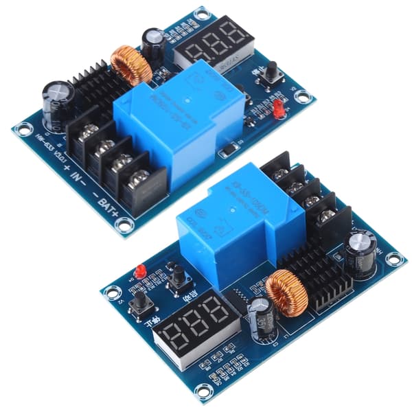 Batterioplader kontrolmodul 6-60V opbevaring lithium/bly batteri switch modul