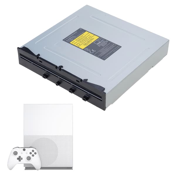 Blu-ray-levy-DVD-aseman vaihto Microsoft One S Slim -konsoliin