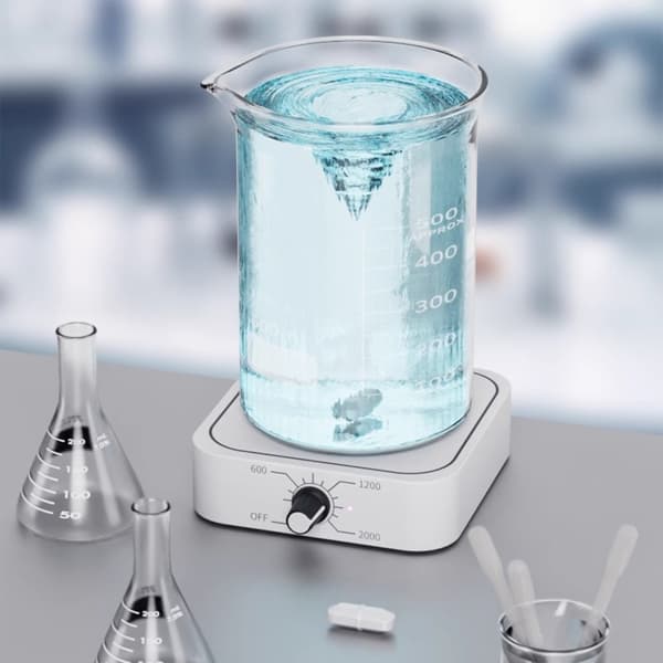 Elektrisk Mixer Omrøringskapacitet 1500ml Genopladelig Magnetomrører