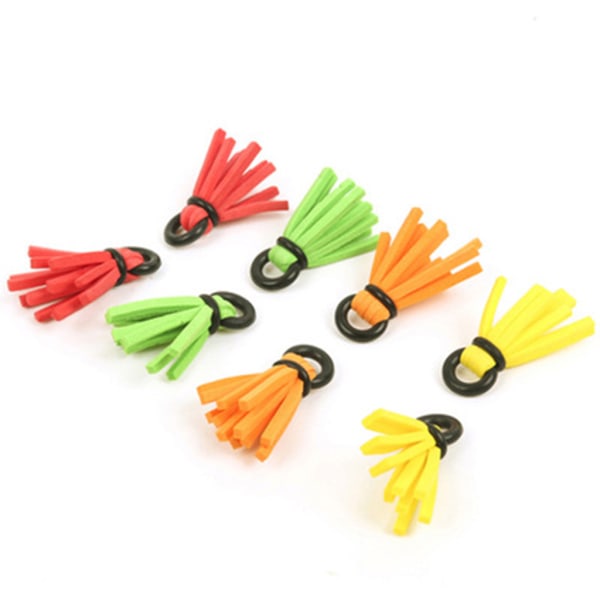 4st/ Set Strike Indicator för flugfiskeredskap Tillbehör Fiske Flytskum Yellow B