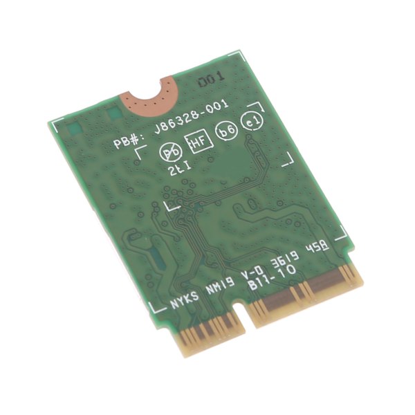 AX201NGW NGFF för M.2 för Key E Wireless WiFi 6 Nätverkskort 2.4 /5G 802.11ac ax Bluetooth-kompatibel 5.0 Dual Band Wifi