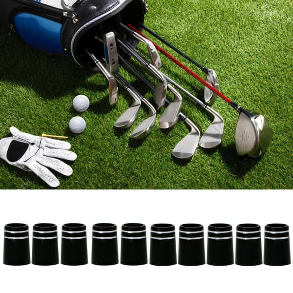 Golf Järn Ferrules Golfklubbskaft Tillbehörskit Toppstorlek 0.370 Golf Ferrules