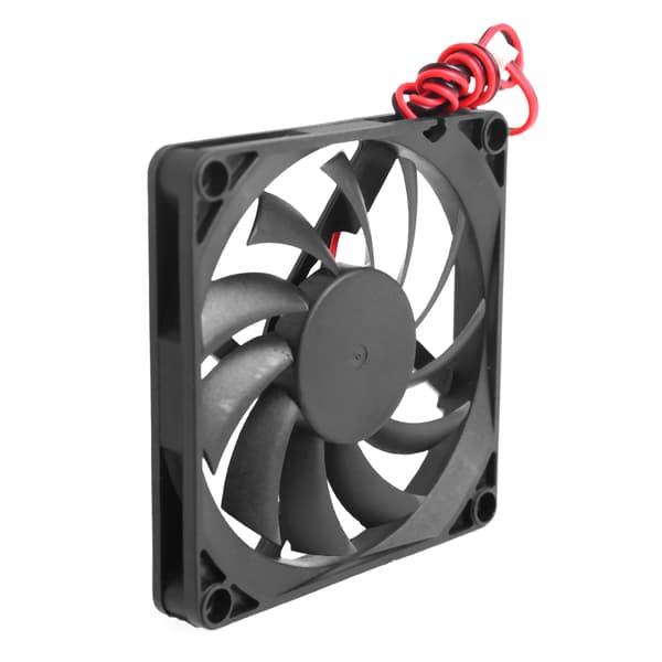 DC12V Køleventilator 8cm DC Børsteløs Høj Hastighed Luftstrøm 2600R Stille PC Miner