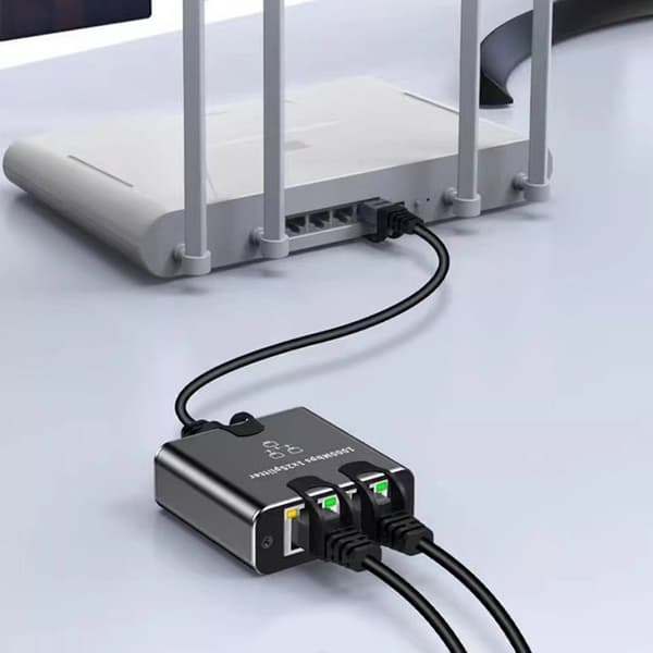 Energieffektiv Gigabit Ethernet Splitter Adapter For Stabil Forbindelse
