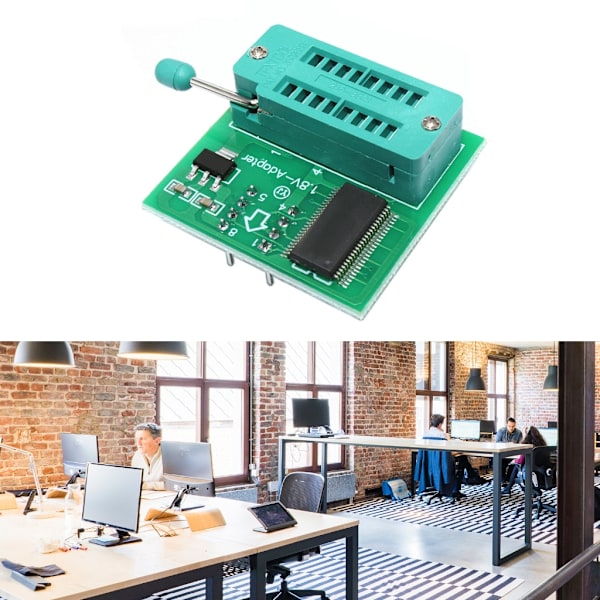 SOP8 DIP8 Konverteringstabel Board MX25 W25 1.8V Adapter Board TL866CS TL866A