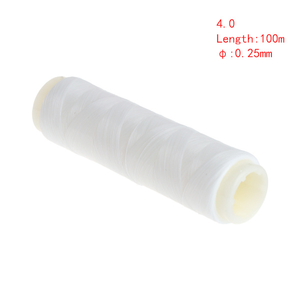 Fisklina, hög elastisk gummi, halkfri 50/100/200 m Superstark tippetråd 3