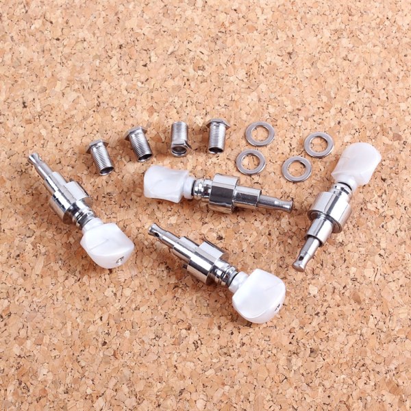 4st Banjo Tuning Pegs Tuners String Keys Banjo Tuning Kit Banjo Machine Head Tuning Tuner Peg Banjo Ersättningsdelar