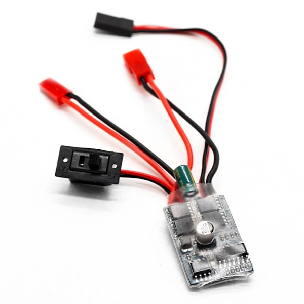 RC Bil 35A ESC Børstet ESC Fremad Baklæns ESC Hastighedsregulator Til 1/16 1/18 1/24 Bil Båd Tank ESC Børstet Motor