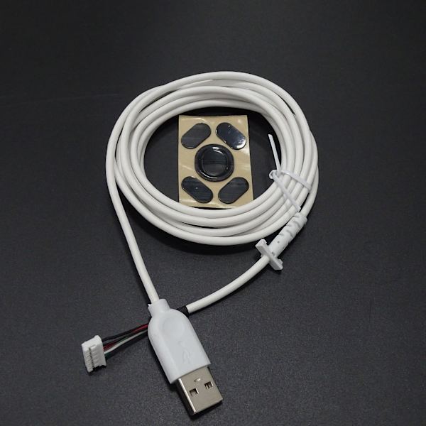 USB-kabel og musefødder til G102 Gaming Mouse erstatningsledning Black