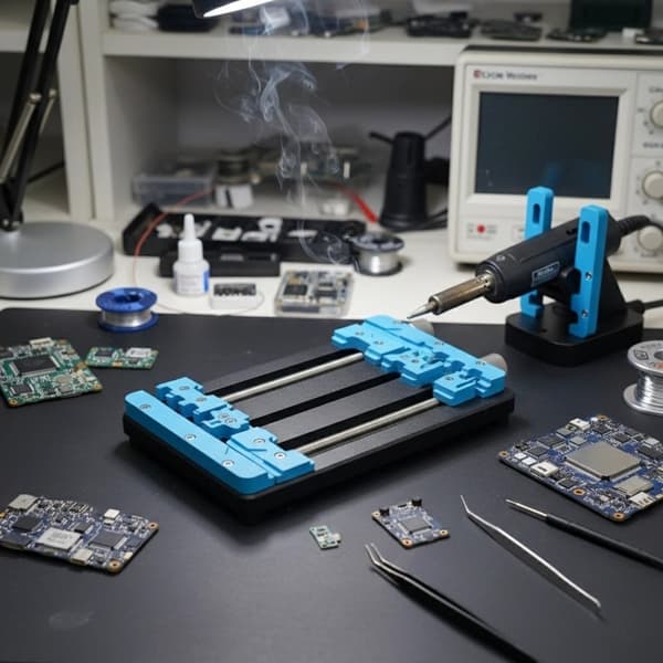 Telefonreparasjonsfeste Lagerholder for Telefon Hovedkort PCB Loding F