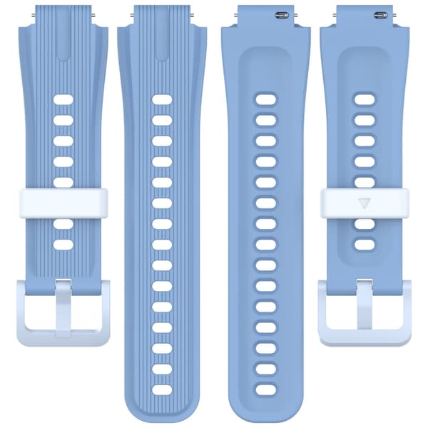 Armbåndsremme til børneur 15 mm Quick Release-bånd svedafvisende Blue