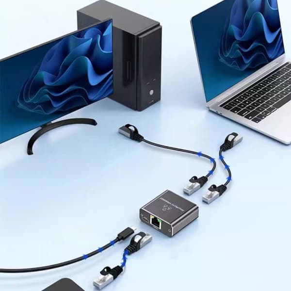 Energieffektiv Gigabit Ethernet Splitter Adapter For Stabil Forbindelse