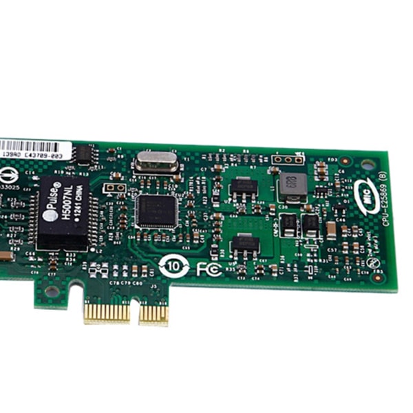 Högpresterande Single-Port PCIe X1 Rev1.1 Gigabit- Ethernet-kort 82574L nätverkskort 10/100/1000 Mbp för stationära datorer