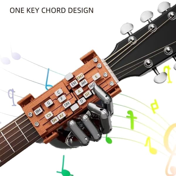 Touch Gitarrackordspelare Gitarrackordpressare för Gitarrer, Gitarrackordhjälpmedel