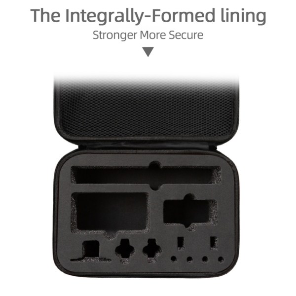 Mini förvaringsväska för DJI Action 4 Case Handväska Skyddslåda för DJI Osmo Action 4 Kameratillbehör