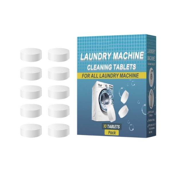 Djuprengöring Tvättmaskinstabletter Effektiv borttagning av smuts och lukt Multifunktionstvättmaskin soptillbehör