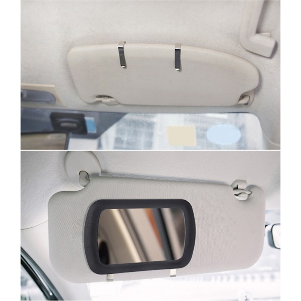 Solskydd Glas Klämma på Solskyddsglas SUV Smink Spegel