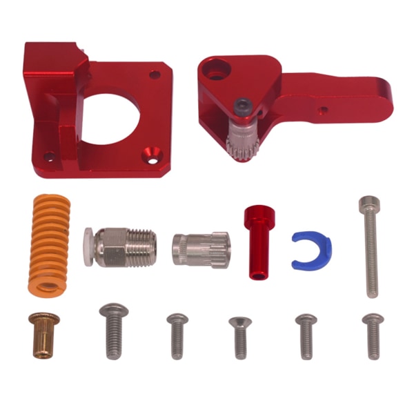 3D-skrivardelar Uppgradering Långdistans Fjärrmetall Extruderblock DIY Dubbelväxel Extruder För CR 10S PRO Ender-3 Btech