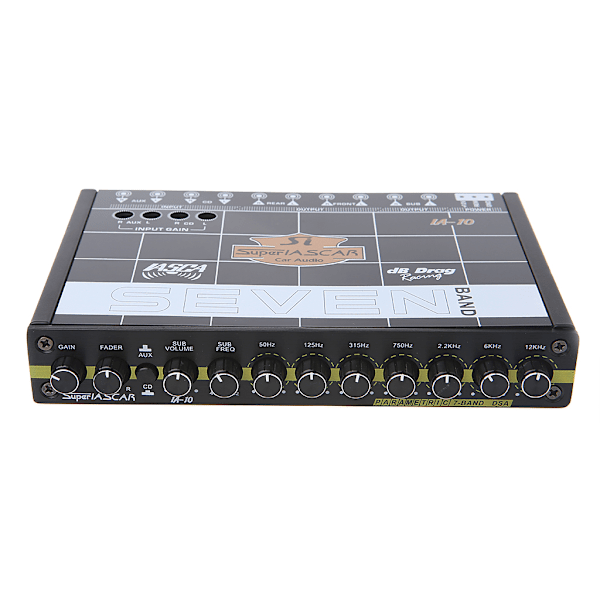 Bil Audio 7 Bånds Equalizer Modificeret Bil EQ Equalizer Klasse Feber Audio Bil Tuner