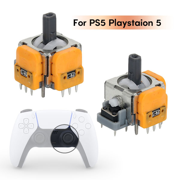 3D Analog Joystick Sensor Modul Potentiometer Thumb Stick kompatibel för Playstaion5 Wireless Controller Gamepad Reparation