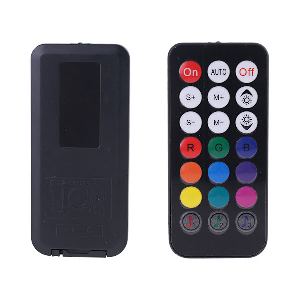 Justerbar musikdator PC RGB Kylfläkt Kontrollpanel för CPU+IR