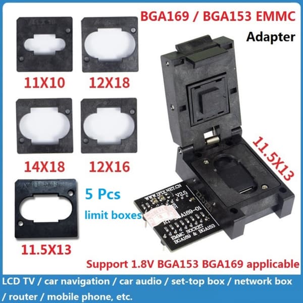 RT809H BGA153 169 -sovitin LCD-televisioille, digibokseille ja muille laitteille