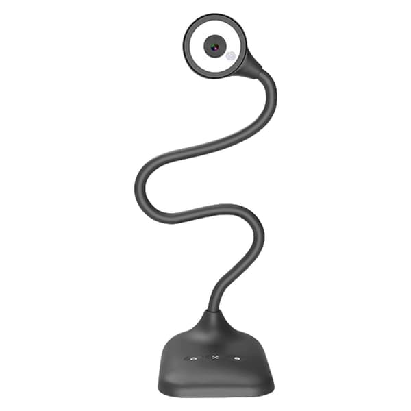 Justerbart USB-dokumentkamera med LED-lys for nettundervisning og webkamera