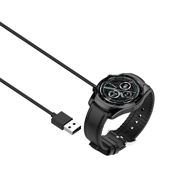för Smart Watch Laddare Stabil Stand Monteringsfäste för Ticwatch- proX/pro3/pro3 LTE Laddningskabelhållare Power