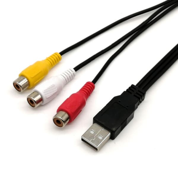 Letvægts USB til Tenon End Kabel for Nem Tilslutning til Udstyr Sort