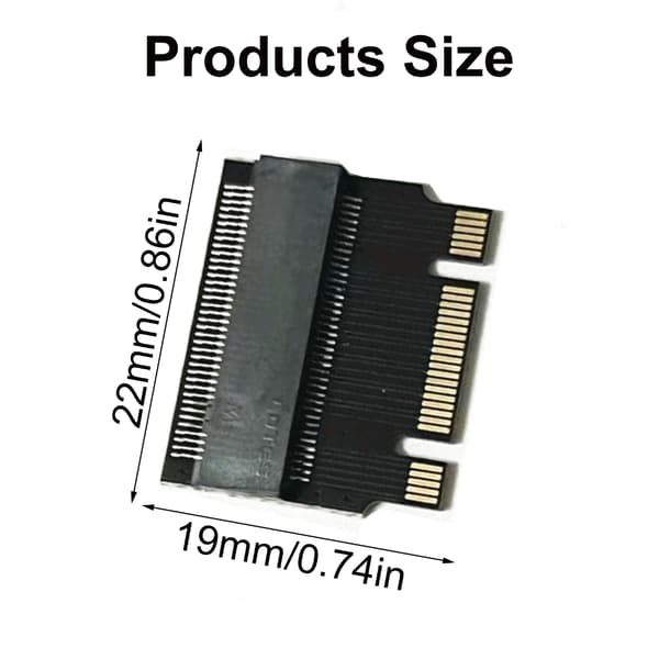 Nvme M.2 2230 til 2242 Adapter 2230 til 2242 Forlænger Support 2230 til 2242