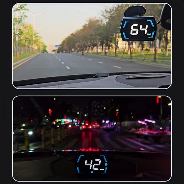 High Visibility HUD Plugs & Play Head Up Display Nem Installation til Bil
