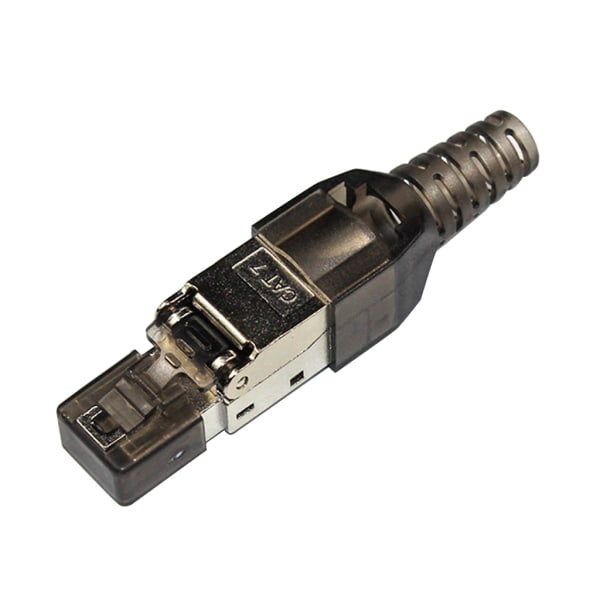 Cat7 RJ45 Krystalstik til Værktøjsfri Konnektor Ingen Krympeværktøj Værktøjsfri Cat7 30u Ethernet Netværksskærmet Konnektor