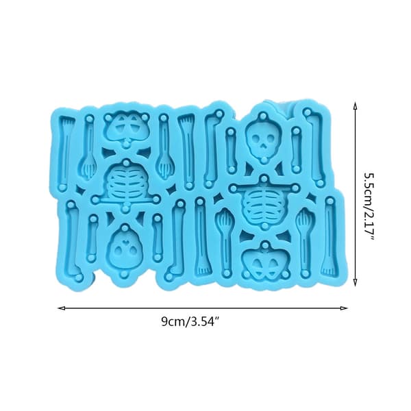 Øredråber Dingle UV Krystal Resin Epoxy Form DIY Håndværk Ørestikker Støbeform