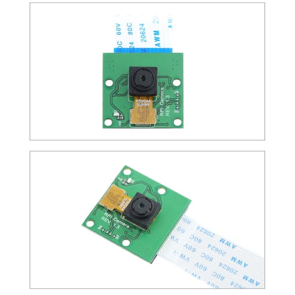 Mini Kameramodul 5MP 1080p Webkameramodul OV5647 Sensor med Flatkabel
