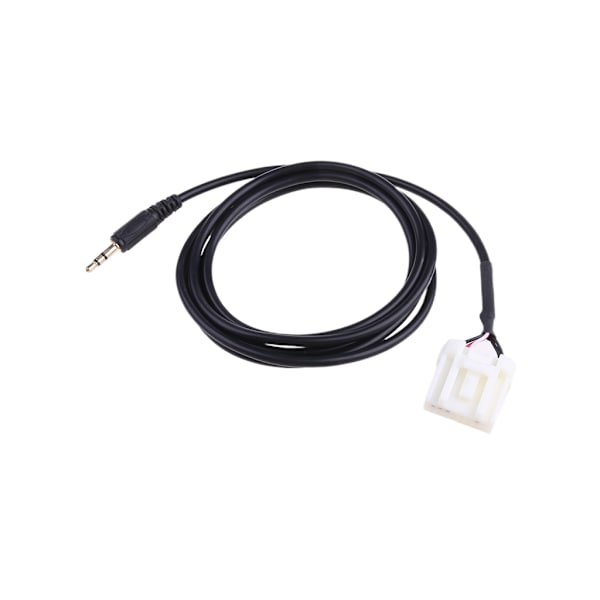 3.5mm Aux-kabel Ljudjack Auxiliär Ingång Adapter Sladd för Mazda 2 3 5 6 Hörlurar Bil Hemstereo Högtalare