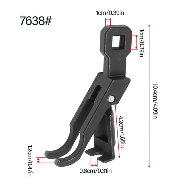 Ventilfjäderkompressor för enkel demontering och installation för 4.6L & 5.4L