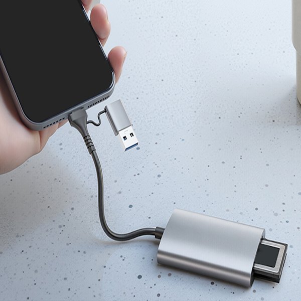 CFast Minneskortläsare USB3.2 Typ C Adaptrar För Window Android System